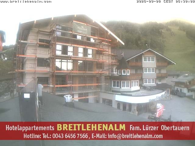 Archiv Foto Webcam Breitlehenalm Obertauern Appartementhaus