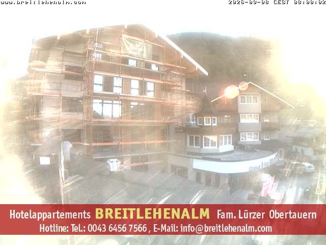 Archiv Foto Webcam Breitlehenalm Obertauern Appartementhaus