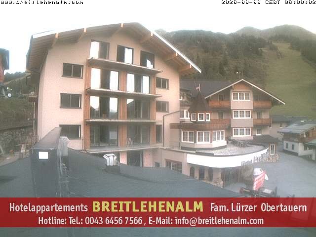 Archiv Foto Webcam Breitlehenalm Obertauern Appartementhaus