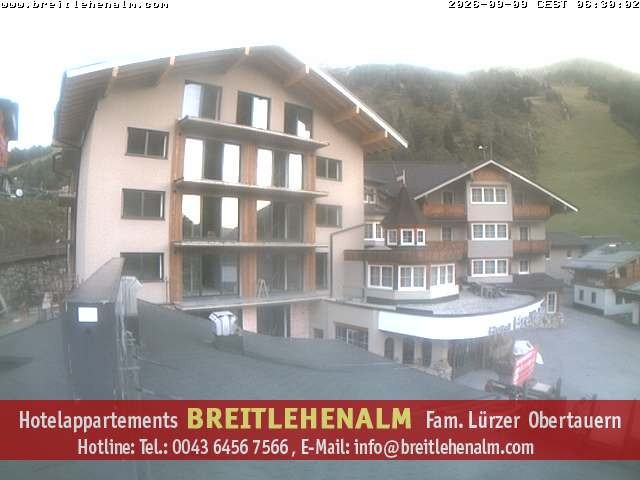 Archiv Foto Webcam Breitlehenalm Obertauern Appartementhaus