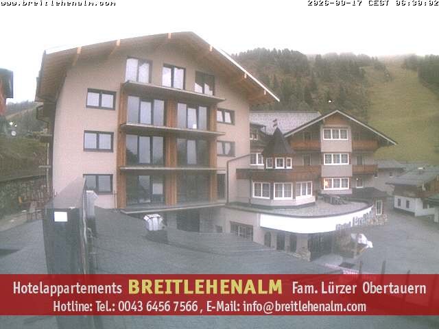 Archiv Foto Webcam Breitlehenalm Obertauern Appartementhaus