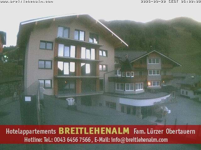 Archiv Foto Webcam Breitlehenalm Obertauern Appartementhaus