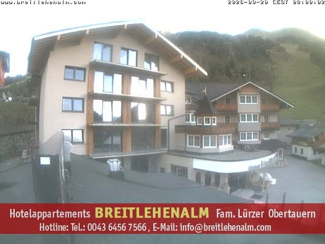 Archiv Foto Webcam Breitlehenalm Obertauern Appartementhaus