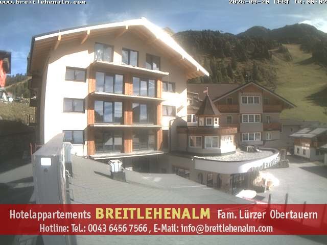 Archiv Foto Webcam Breitlehenalm Obertauern Appartementhaus