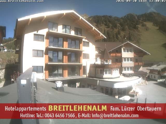 Archiv Foto Webcam Breitlehenalm Obertauern Appartementhaus