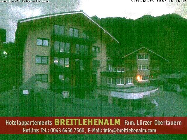 Archiv Foto Webcam Breitlehenalm Obertauern Appartementhaus