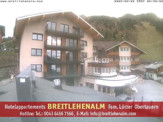 Archiv Foto Webcam Breitlehenalm Obertauern Appartementhaus