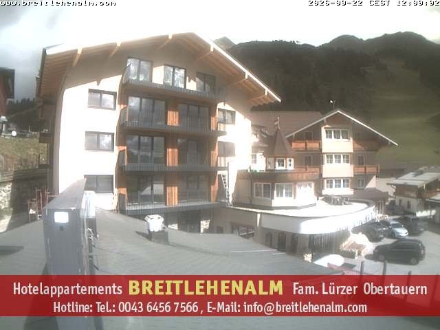 Archiv Foto Webcam Breitlehenalm Obertauern Appartementhaus