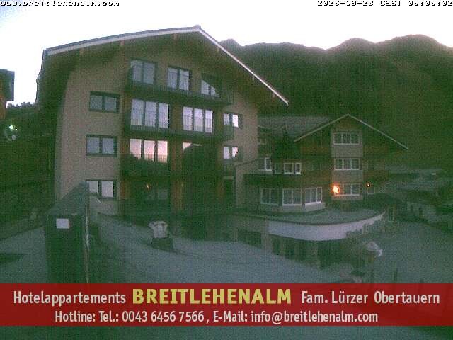 Archiv Foto Webcam Breitlehenalm Obertauern Appartementhaus
