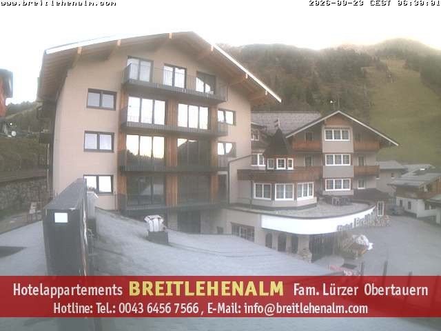 Archiv Foto Webcam Breitlehenalm Obertauern Appartementhaus