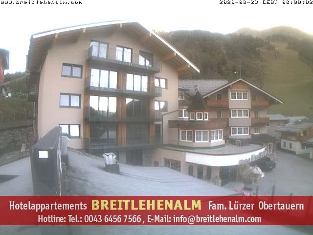 Archiv Foto Webcam Breitlehenalm Obertauern Appartementhaus