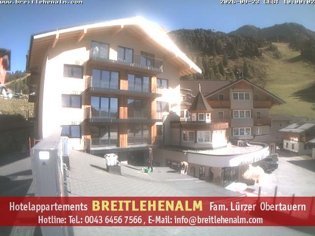 Archiv Foto Webcam Breitlehenalm Obertauern Appartementhaus
