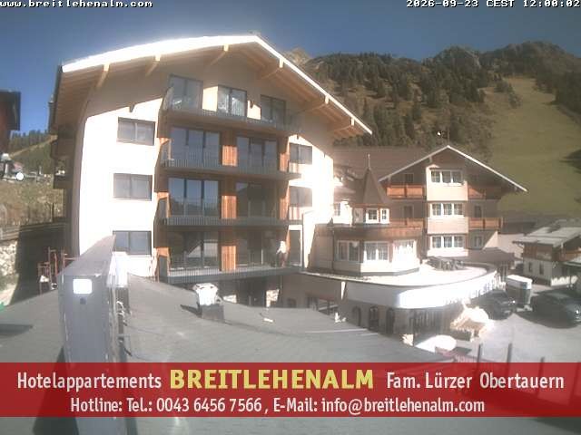 Archiv Foto Webcam Breitlehenalm Obertauern Appartementhaus