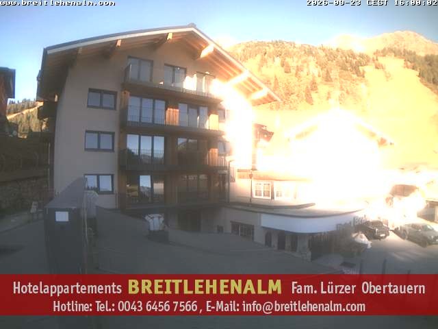Archiv Foto Webcam Breitlehenalm Obertauern Appartementhaus