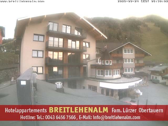 Archiv Foto Webcam Breitlehenalm Obertauern Appartementhaus