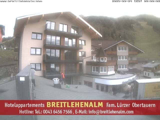 Archiv Foto Webcam Breitlehenalm Obertauern Appartementhaus