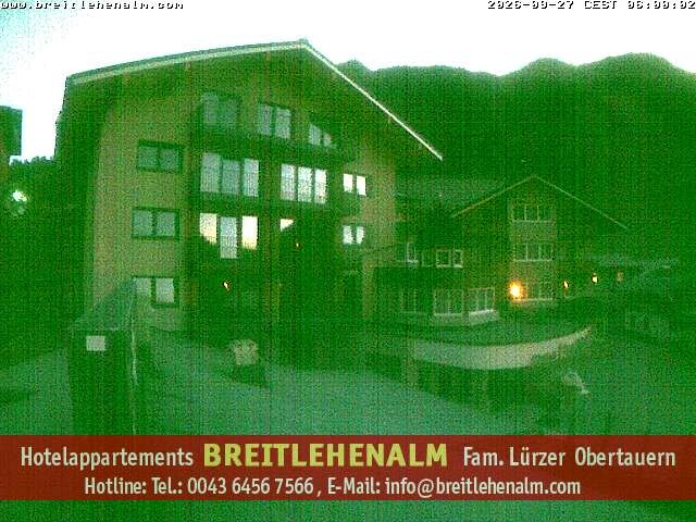 Archiv Foto Webcam Breitlehenalm Obertauern Appartementhaus