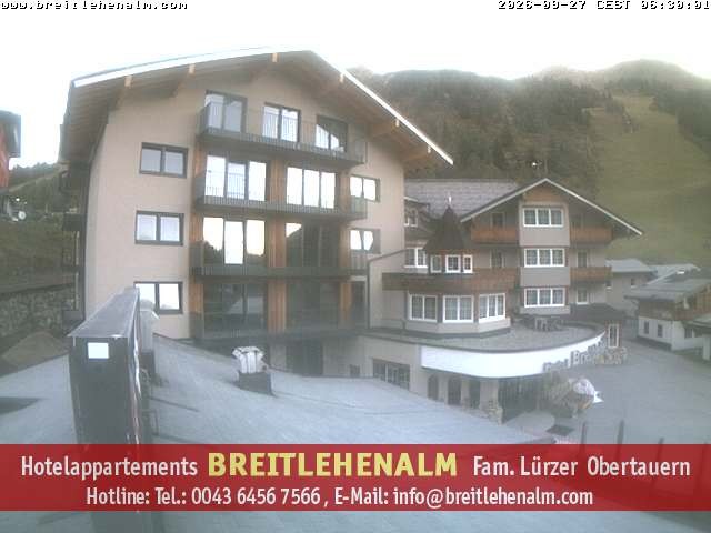 Archiv Foto Webcam Breitlehenalm Obertauern Appartementhaus