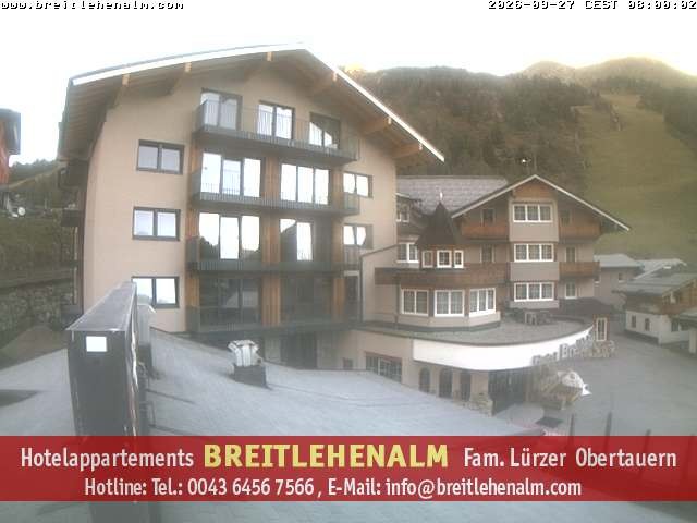 Archiv Foto Webcam Breitlehenalm Obertauern Appartementhaus