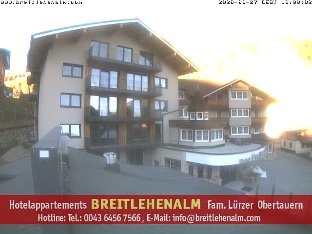 Archiv Foto Webcam Breitlehenalm Obertauern Appartementhaus