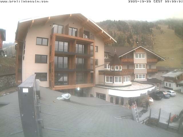 Archived image Webcam View from the hotel Breitlehenalm