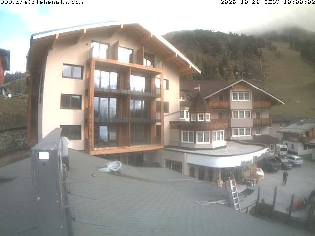 Archived image Webcam View from the hotel Breitlehenalm