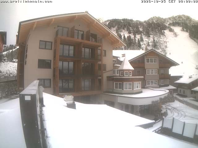 Archived image Webcam View from the hotel Breitlehenalm