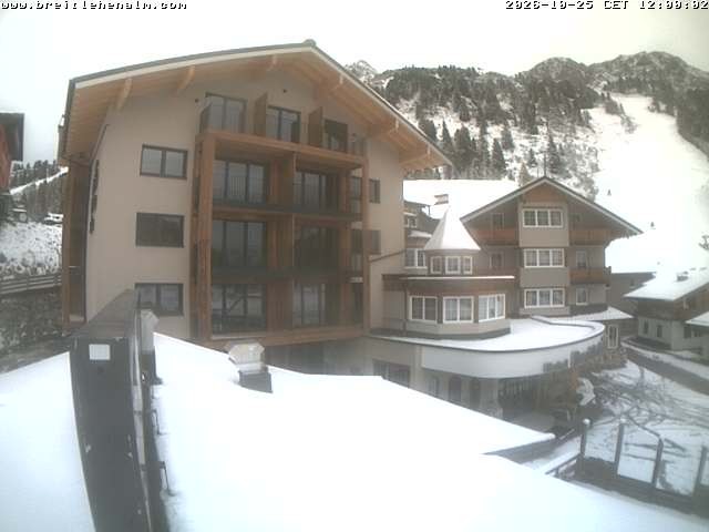 Archived image Webcam View from the hotel Breitlehenalm