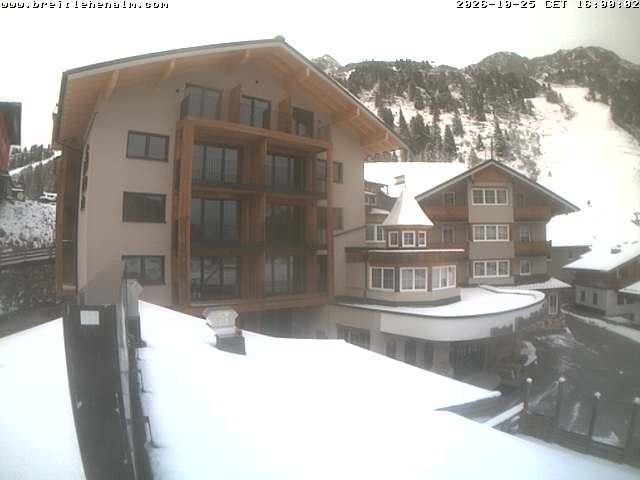 Archived image Webcam View from the hotel Breitlehenalm