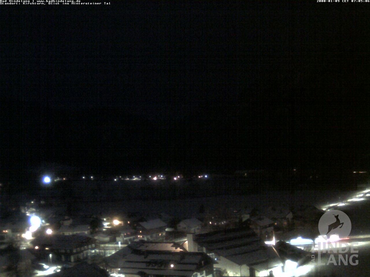 Archiv Foto Webcam Kirchturmblick Richtung Hintersteiner Tal