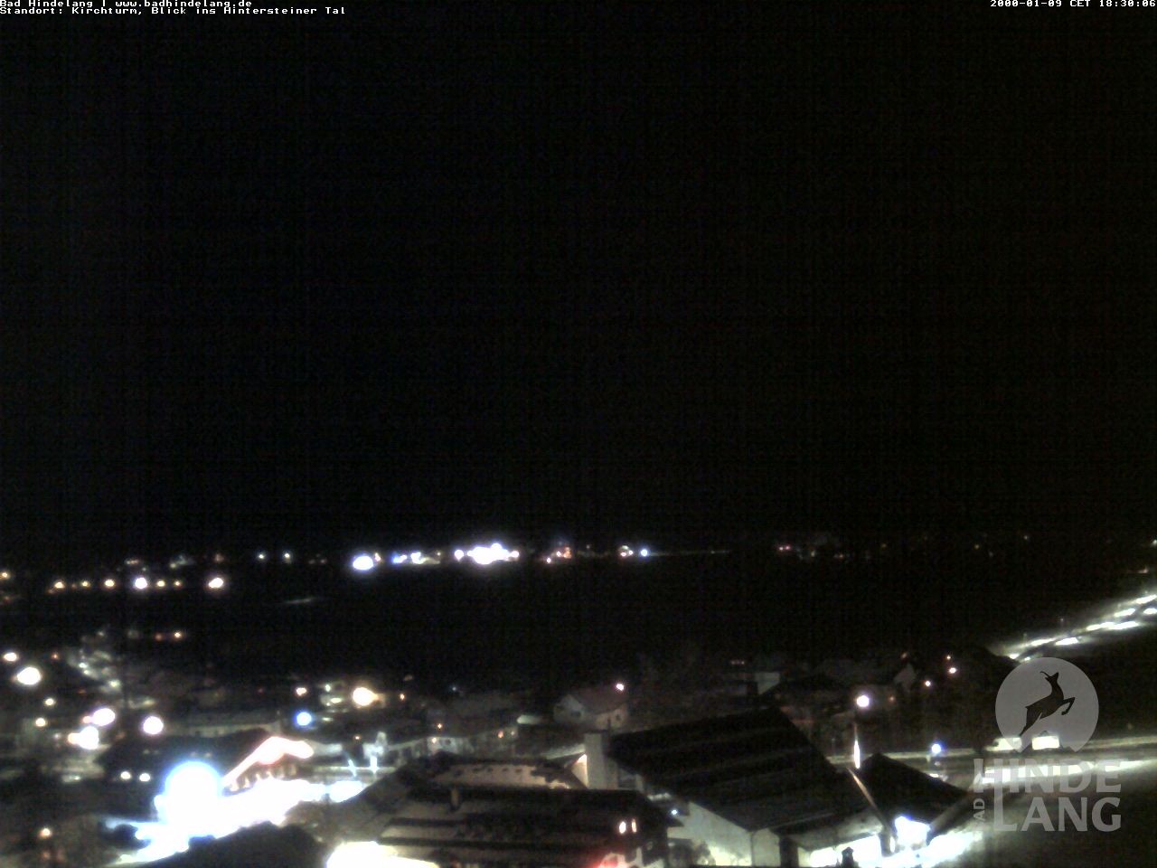 Archiv Foto Webcam Kirchturmblick Richtung Hintersteiner Tal