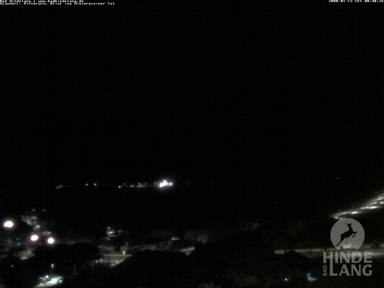 Archived image Webcam View of the church Bad Hindelang