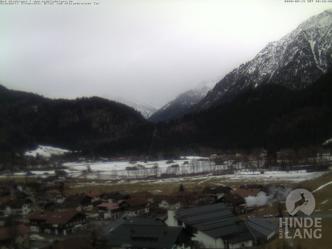 Archiv Foto Webcam Kirchturmblick Richtung Hintersteiner Tal