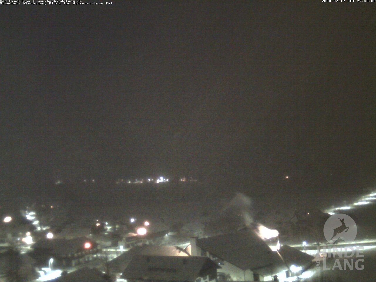 Archiv Foto Webcam Kirchturmblick Richtung Hintersteiner Tal