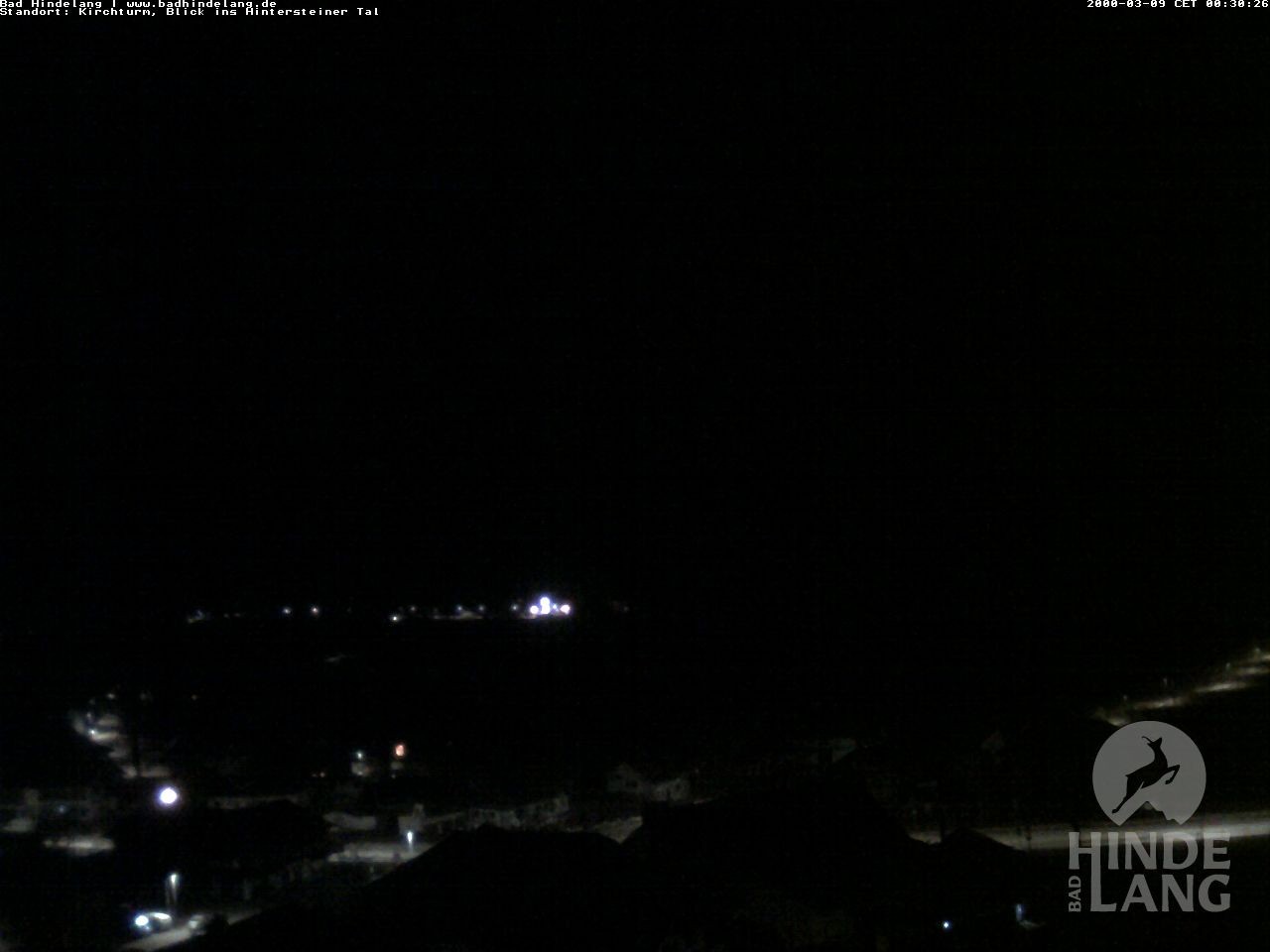 Archived image Webcam View of the church Bad Hindelang