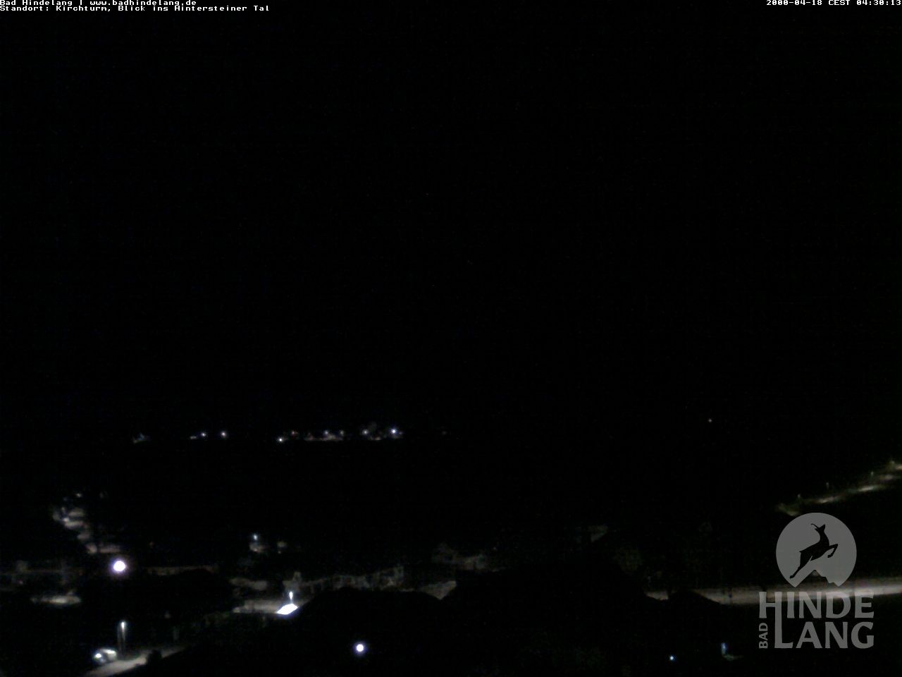 Archiv Foto Webcam Kirchturmblick Richtung Hintersteiner Tal