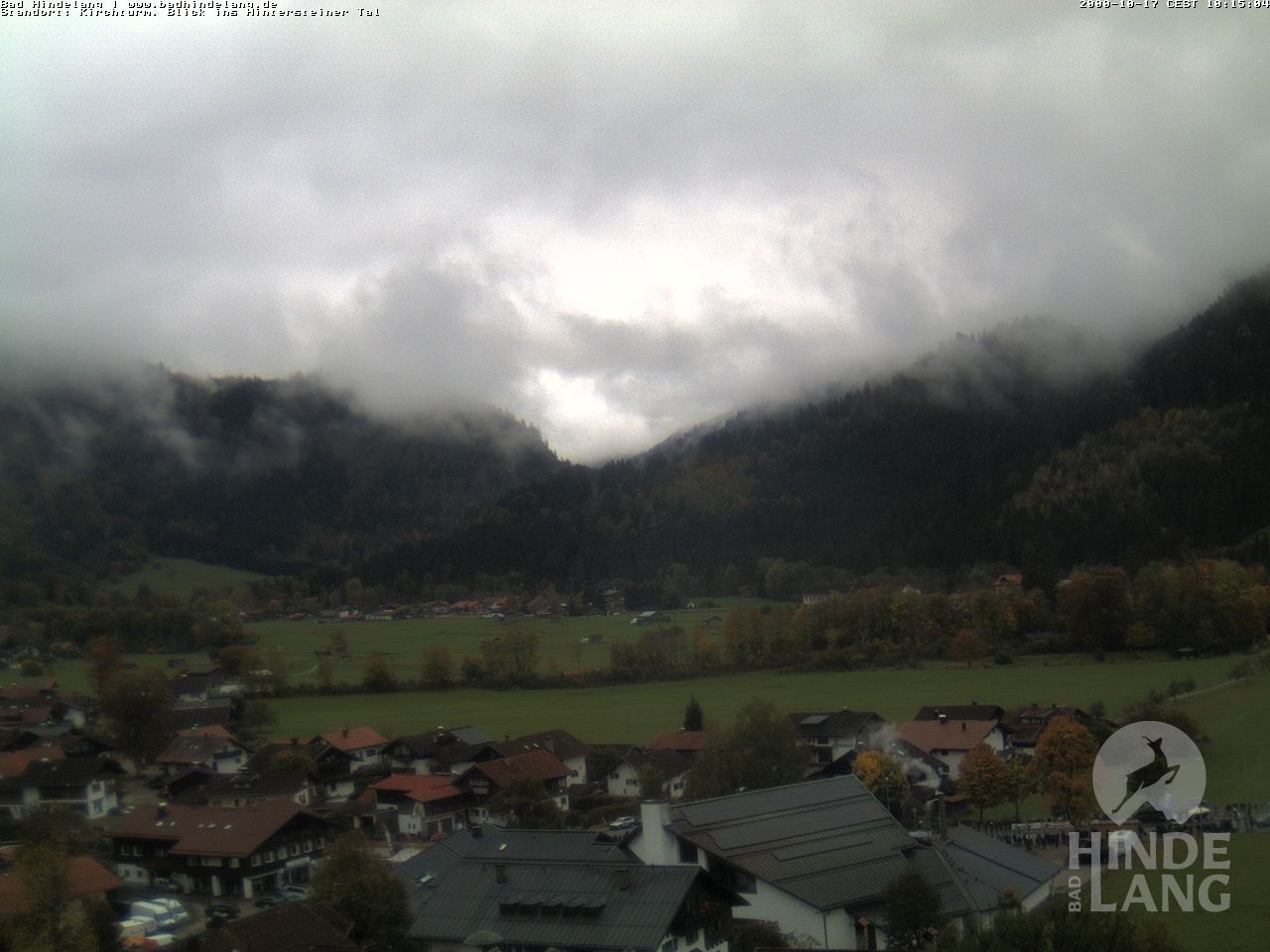 Archiv Foto Webcam Kirchturmblick Richtung Hintersteiner Tal