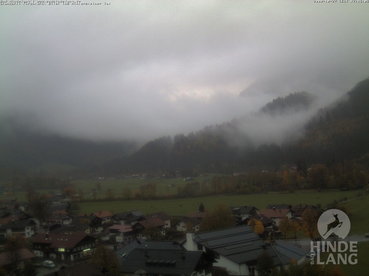 Archiv Foto Webcam Kirchturmblick Richtung Hintersteiner Tal