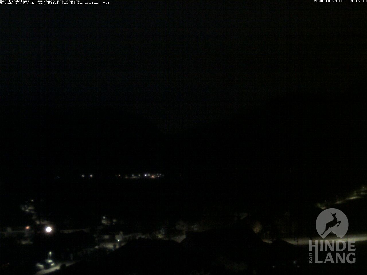 Archived image Webcam View of the church Bad Hindelang