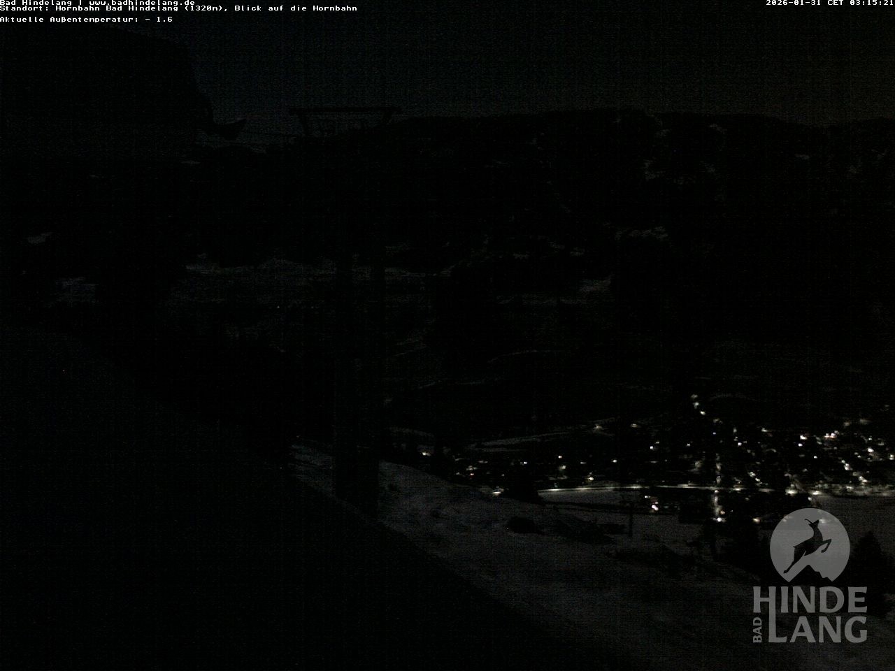 Archiv Foto Webcam Aussicht auf Bad Hindelang von der Hornbahn Bergstation