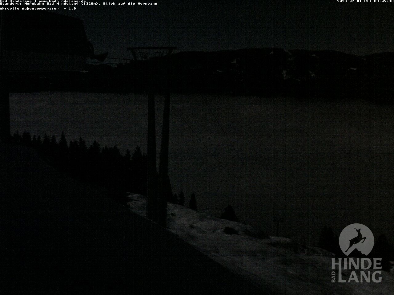 Archiv Foto Webcam Aussicht auf Bad Hindelang von der Hornbahn Bergstation