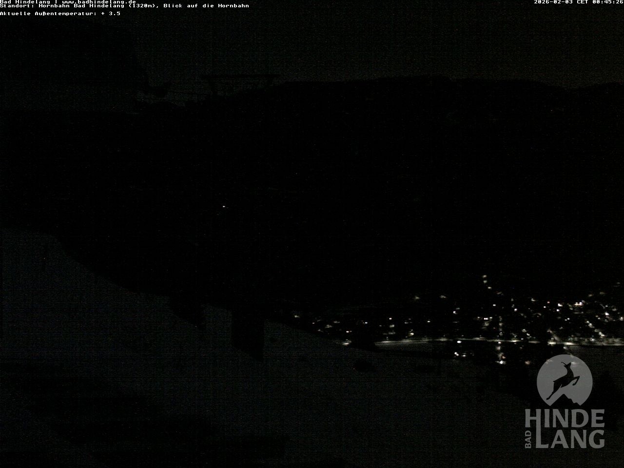 Archived image Webcam Mountain station Hornbahn