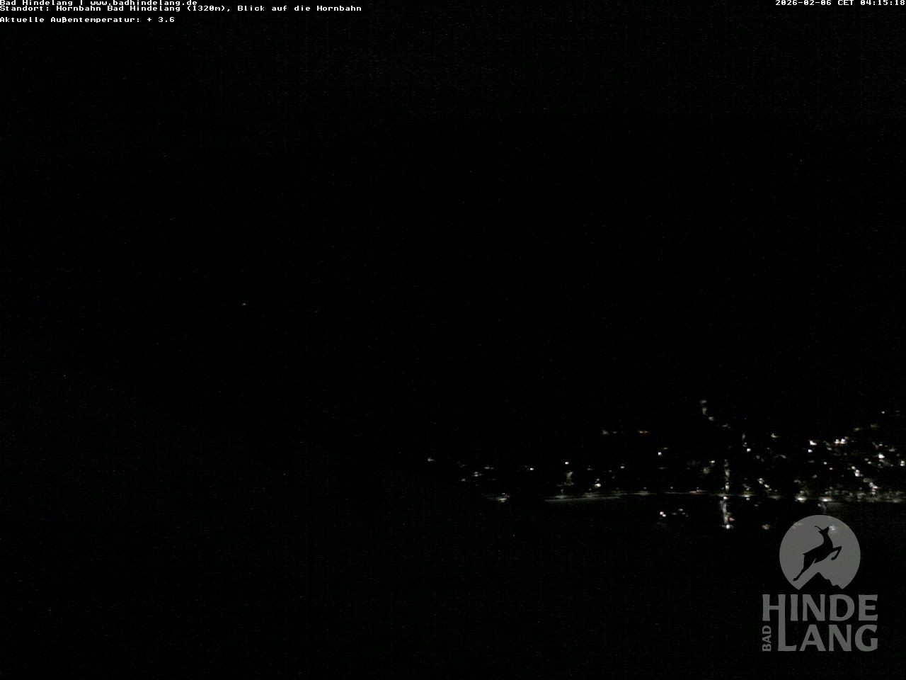 Archiv Foto Webcam Aussicht auf Bad Hindelang von der Hornbahn Bergstation