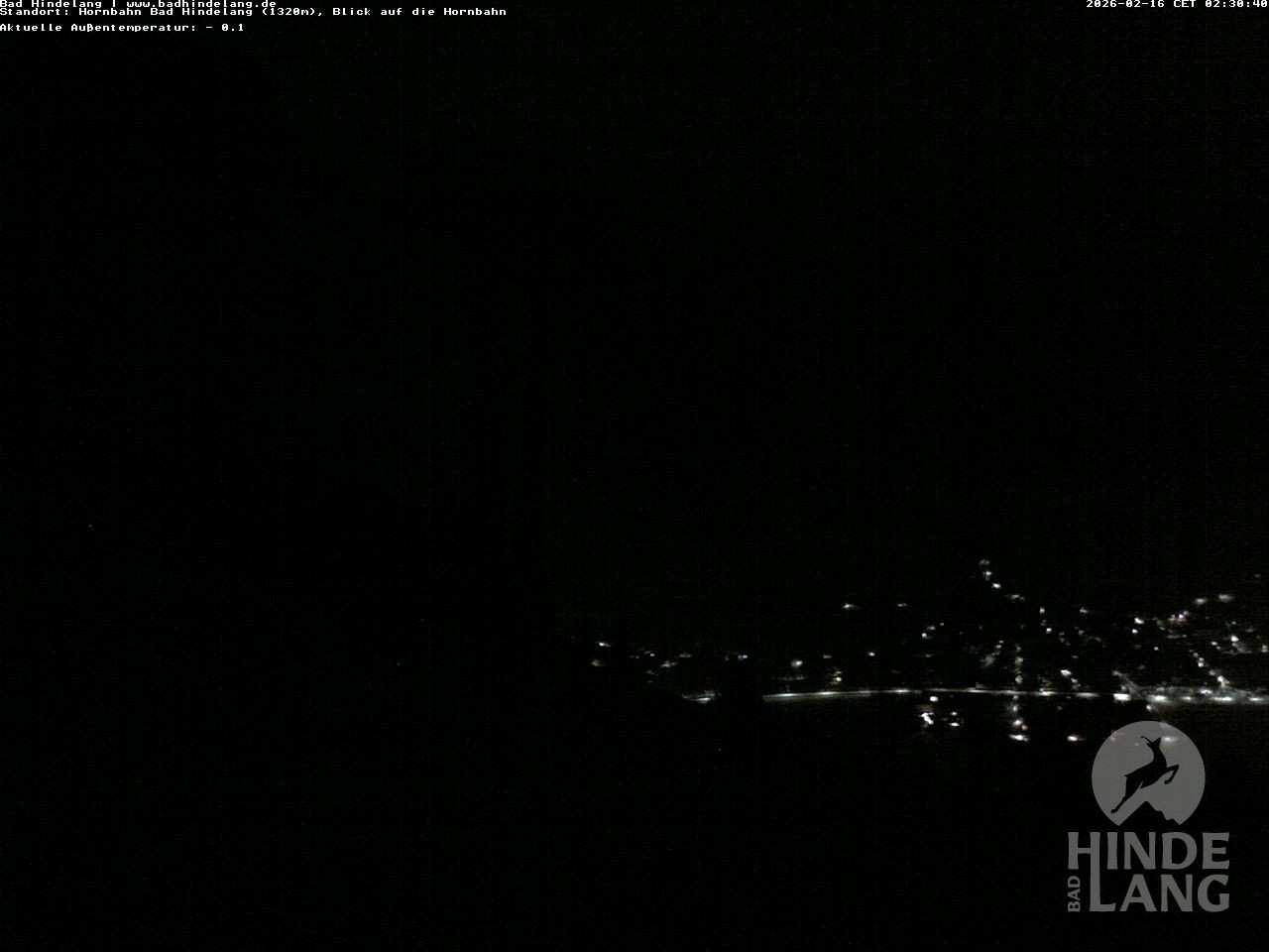 Archived image Webcam Mountain station Hornbahn