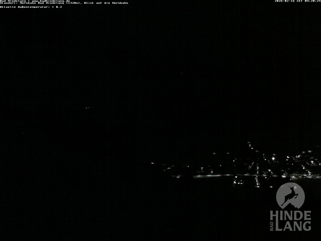 Archived image Webcam Mountain station Hornbahn