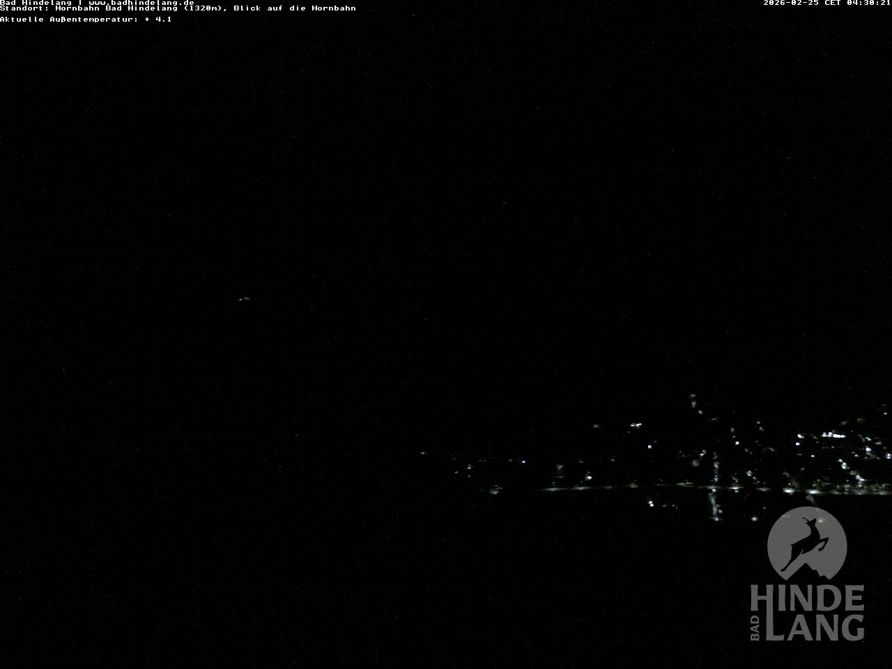 Archiv Foto Webcam Aussicht auf Bad Hindelang von der Hornbahn Bergstation