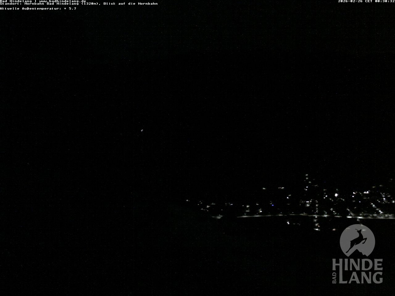 Archived image Webcam Mountain station Hornbahn