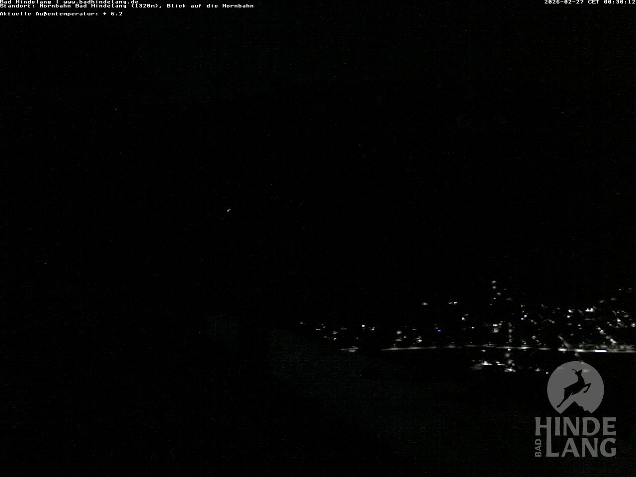 Archived image Webcam Mountain station Hornbahn