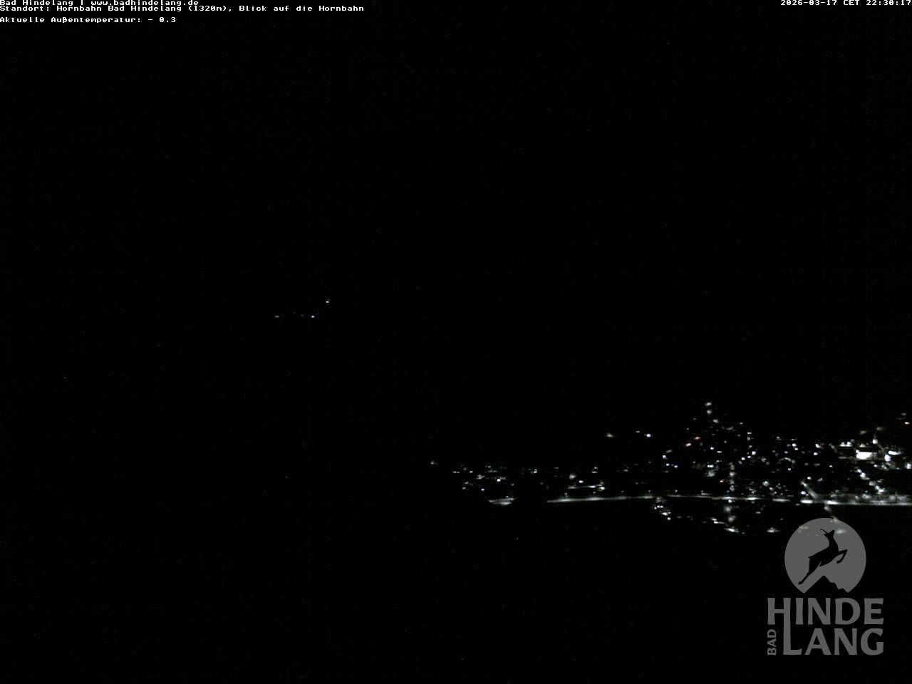 Archived image Webcam Mountain station Hornbahn