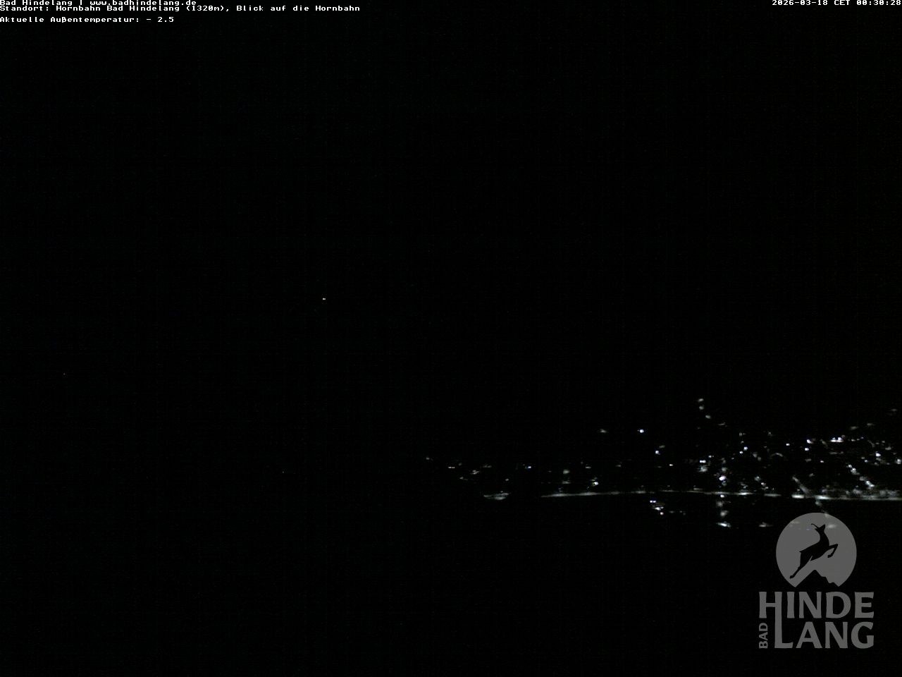 Archiv Foto Webcam Aussicht auf Bad Hindelang von der Hornbahn Bergstation